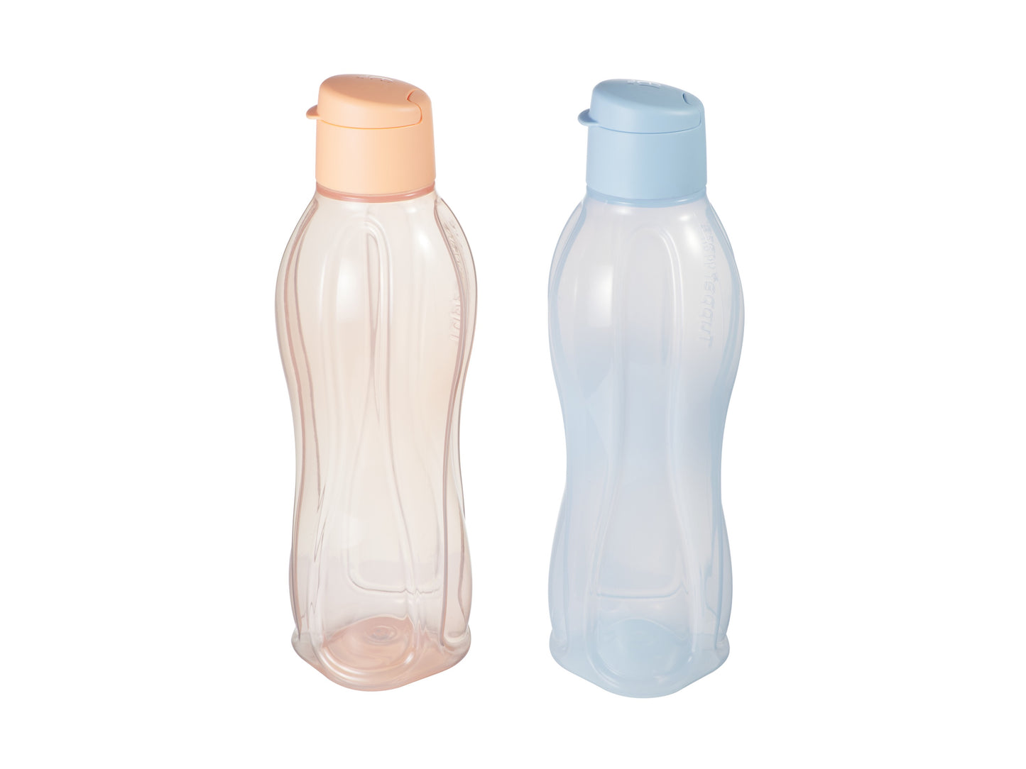 Eco water bottle 1L set of 2