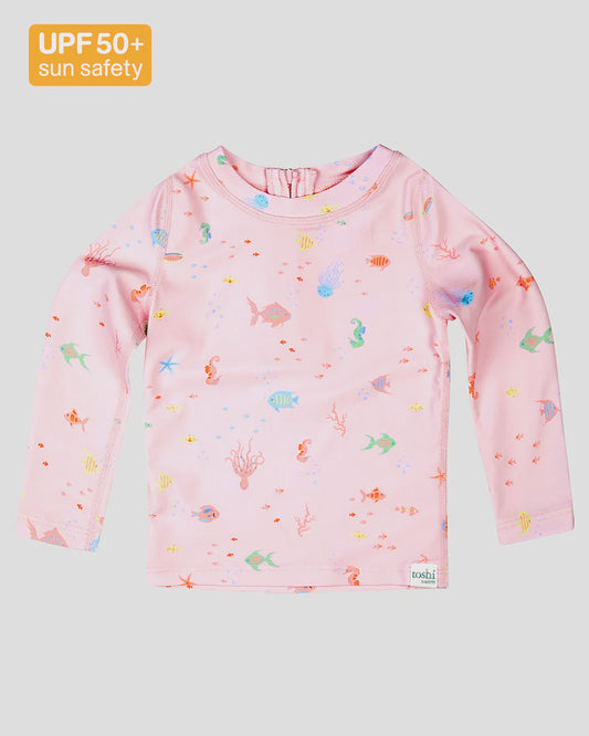 Rashie L/S Coral sz2