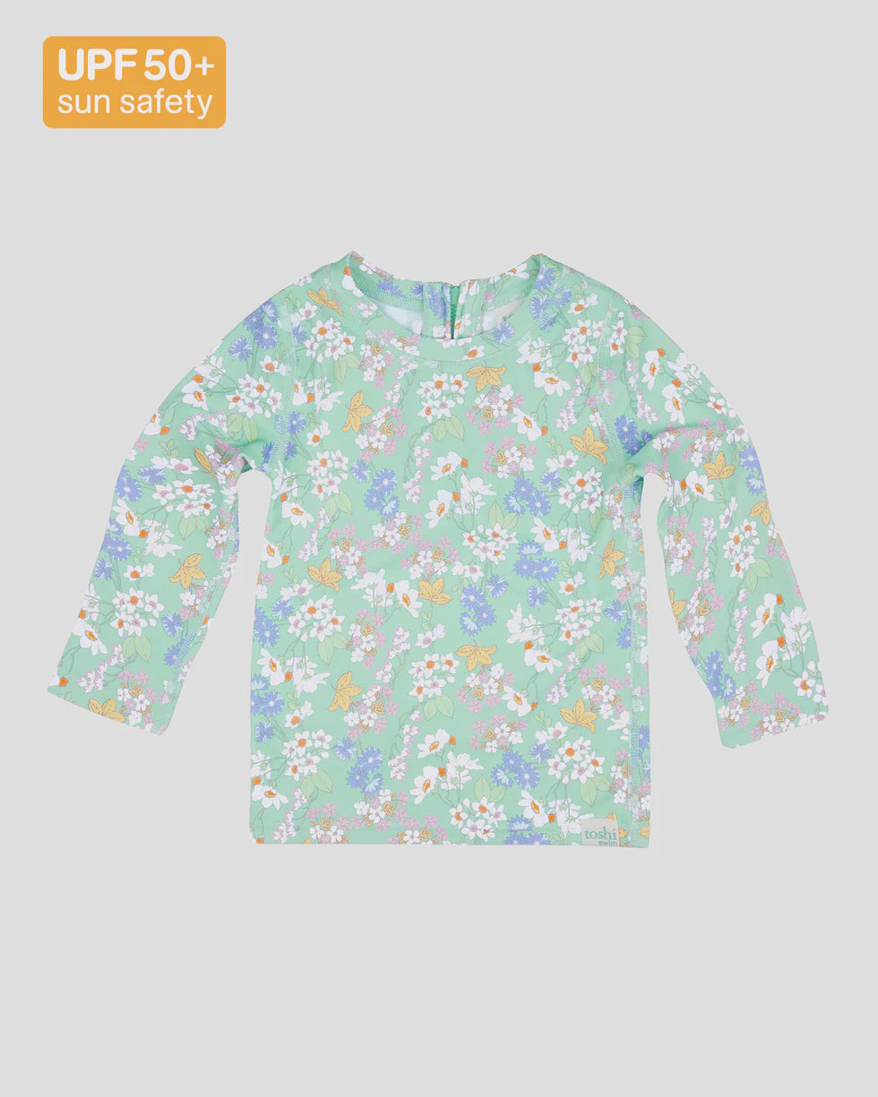 Rashie L/S Sea Blossom Sz2