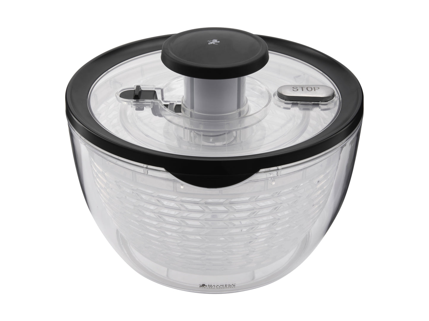 Kitchencore pump salad spinner 5L clear GB