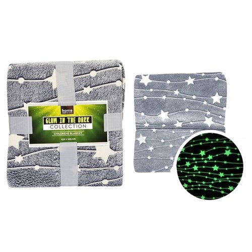 Glow in the dark blanket 125x152cm