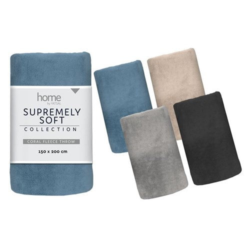 Coral fleece blanket 150x200cm