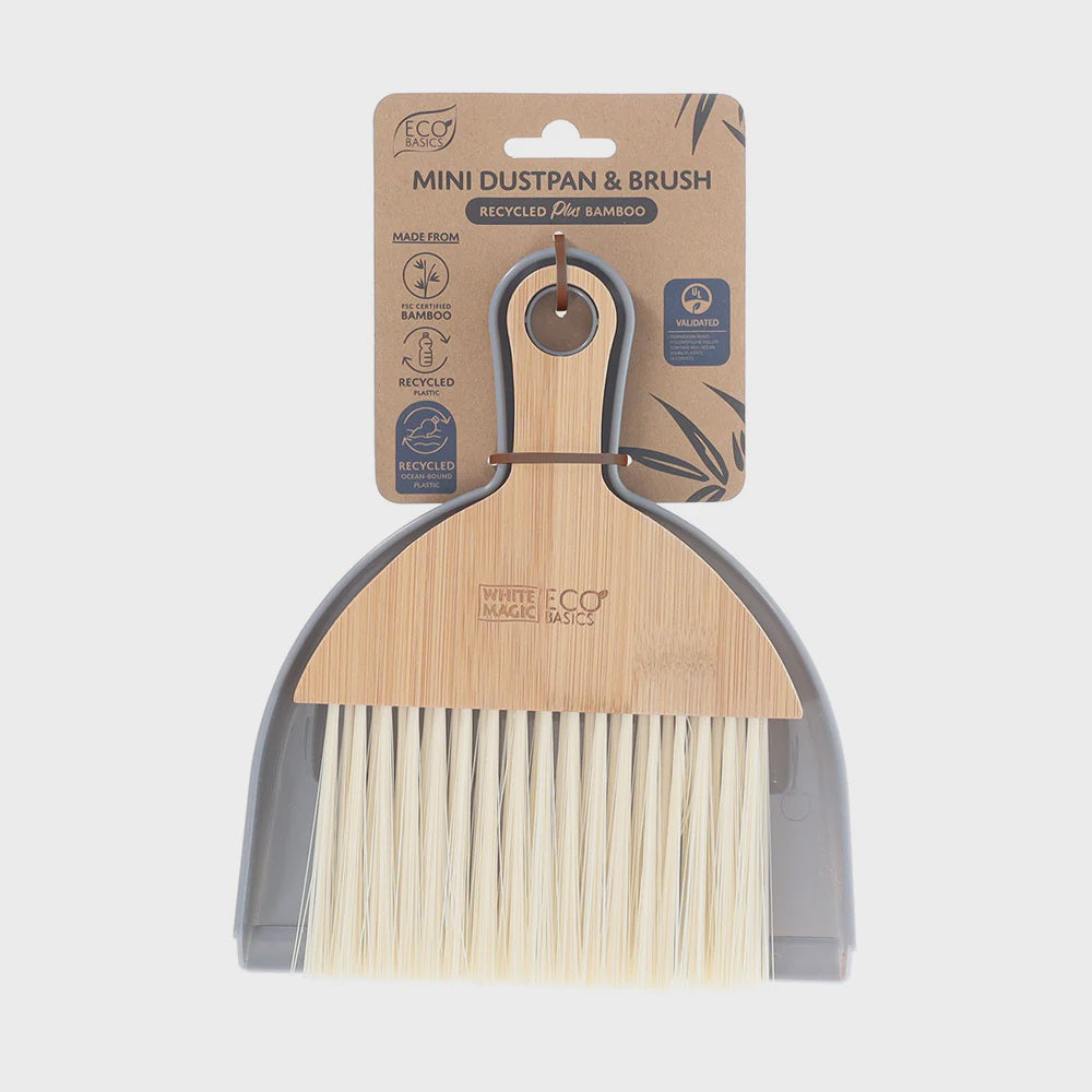Mini dustpan + brush