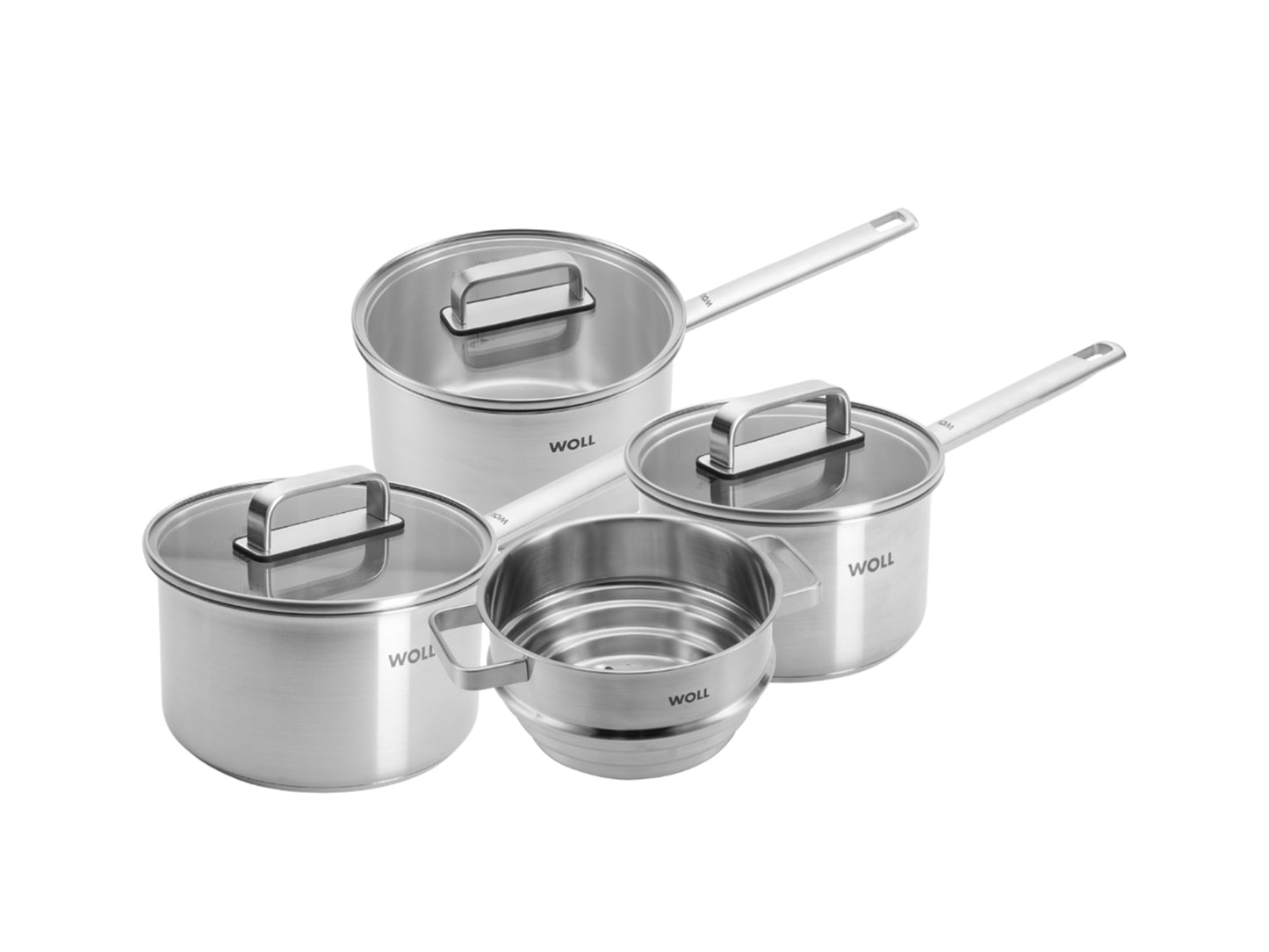 Steel saucepan set GB
