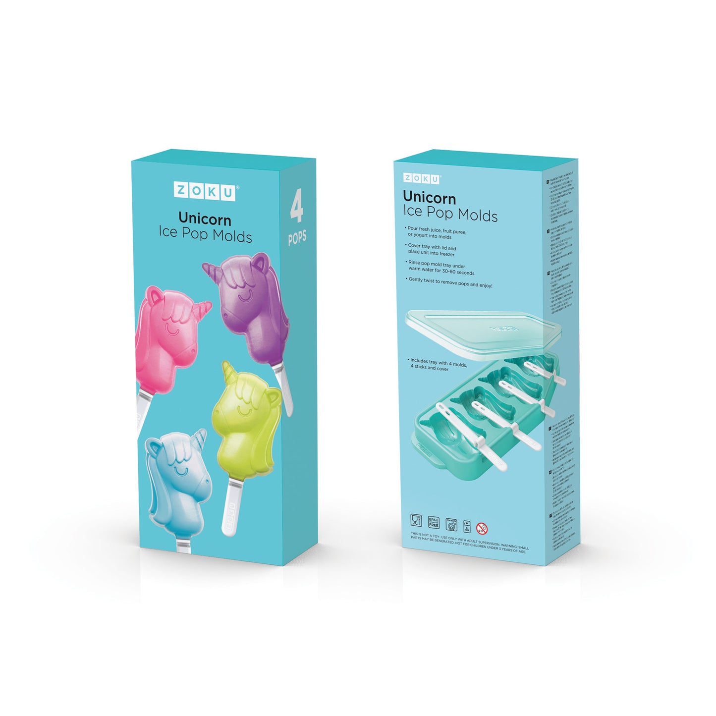 Zoku Unicorn Ice Pop Mould