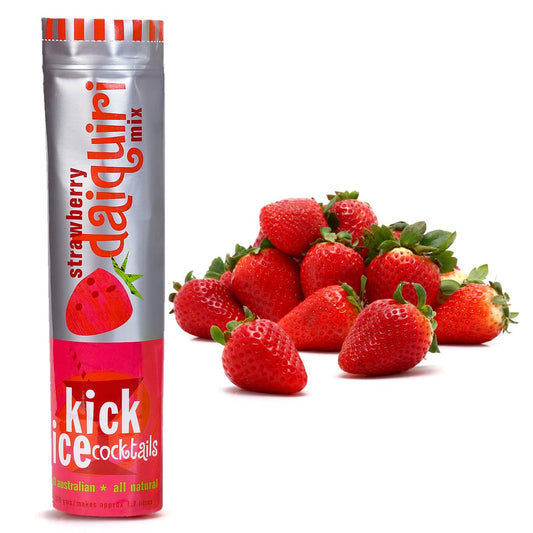 Kick Ice Strawberry Daiquiri Cocktail Mix 340gm