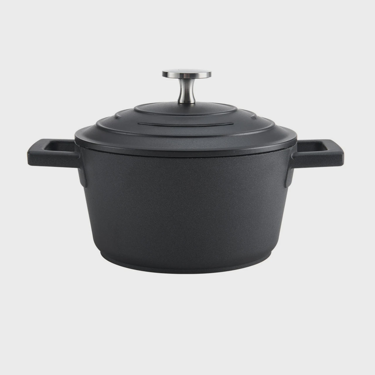 Cast Aluminium Casserole Dish 1.4L/16cm Black