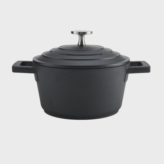 Cast Aluminium Casserole Dish 1.4L/16cm Black