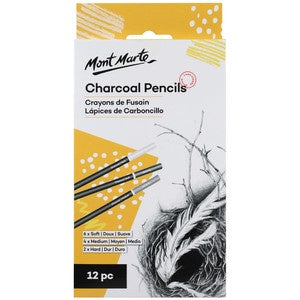 Charcoal pencils 12pc set