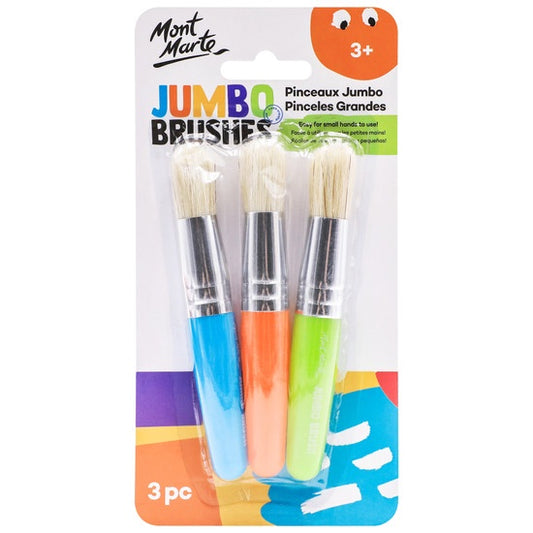 Jumbo brushes set 3pce