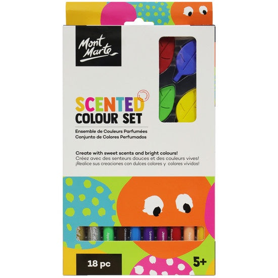 Mont Mart Scented Colour Set 18pc