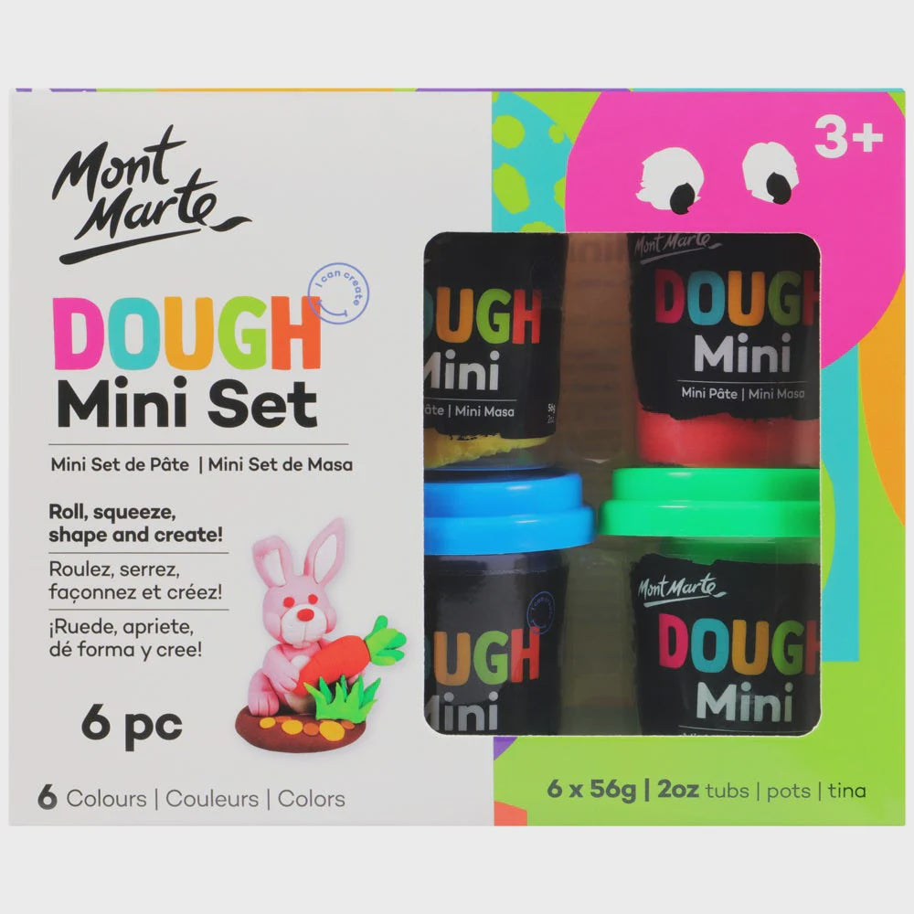 Mini dough set 6pc