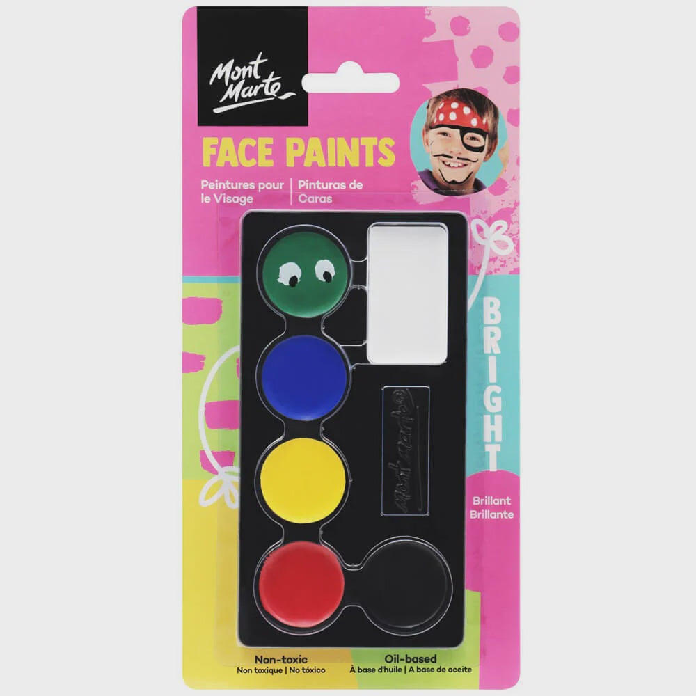 Face paint set bright