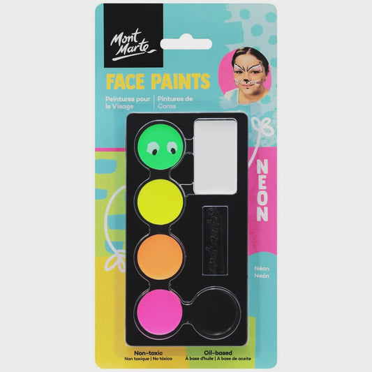 Face paint neon