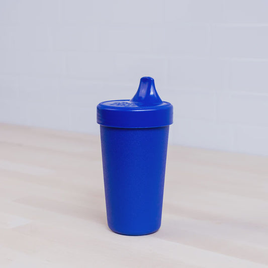 No-spill sippy cup navy