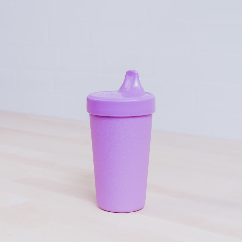 No-spill sippy cup Purple