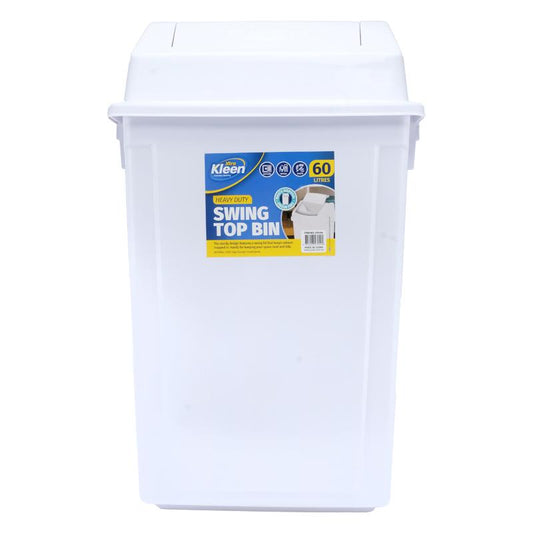 Xtra Kleen Swing Top Bin 60Ltr