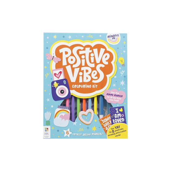 Mindful Me Positive Vibes Colouring Kit