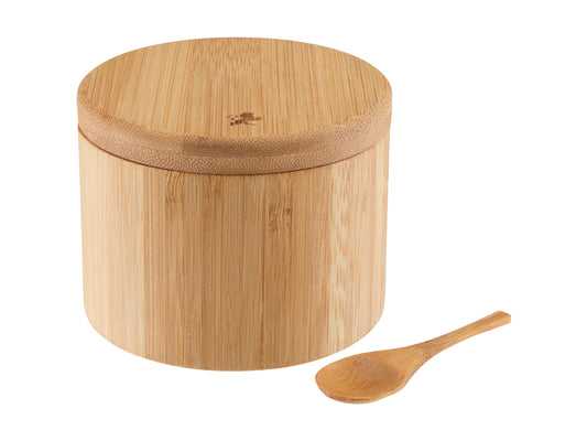 Maxwell & Williams Evergreen Bamboo Salt Box with Spoon