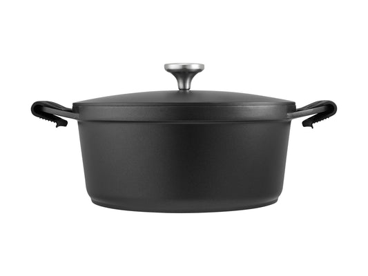 Maxwell & Williams Agile 28cm Casserole 6.3ltr Black