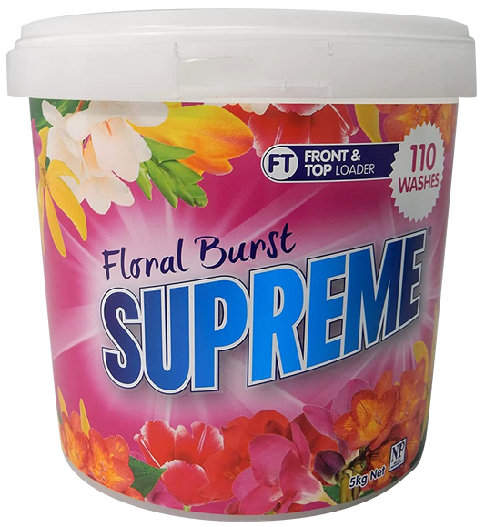 Supreme floral burst washing powder