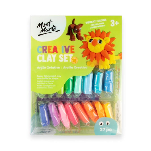 Creative clay set 27pce