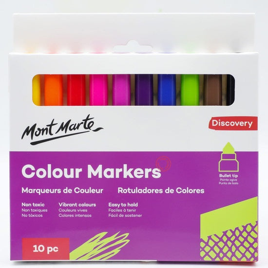 Mont Marte Colour Markers 10pce