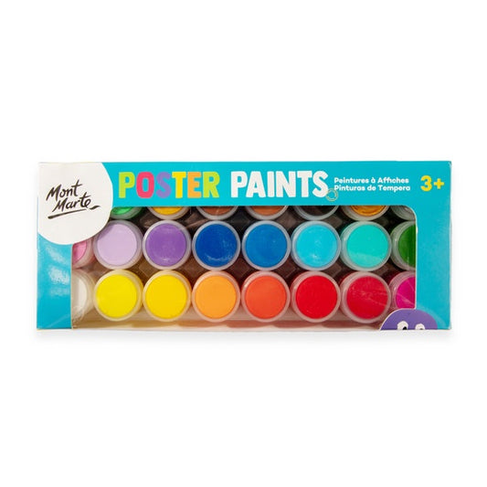 Mont Marte Poster Paint Set 24pce 20ml